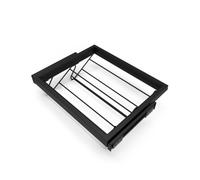 Panier dressing Hack pour chaussures - largeur 482 mm - noir EMUCA