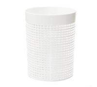 Panier écumoire de piscine pour Hayward W560 W26705 R211084 - Filtre récupérateur de débris haute capacité en PVC 12,4 x 16,5 cm (blanc)