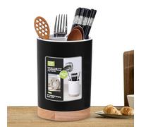 Panier égouttoir à couverts, seau de rangement pour vaisselle,Porte-baguettes de cuisine avec séparateur amovible - Panier à vidange rapide pour ustensiles de bureau, pour l'organisation des crayons,