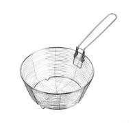 Panier Égouttoir Pliable pour Légumes et Friture | Acier inoxydable 304, anti-rouille, , pour idéal friture, égouttage rapide, lavage légumes