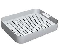 Panier en Acier Inoxydable pour Table de Prélavage Bac 400x400x250 mm