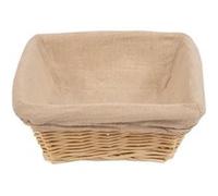 Panier en Osier Carré 23 cm 100 mm Olympia Bois G