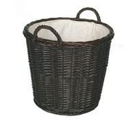 Panier en osier couleur sombre Lienbacher 50/40/48 cm