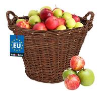Panier en osier - KOTARBAU - Panier Rond - Ø 60 cm - Brun - Osier naturel