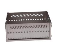 Panier en Pierre de Sauna Portable, Support en Acier Inoxydable Durable pour Poêle à Bois, Foyers à Charbon de Bois, Utilisation en Extérieur (SL300)