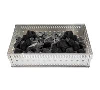 Panier en pierre de sauna, support en pierre de sauna, acier inoxydable au | Poêle de Sauna Support en Pierre, Panier De Foyer Au Charbon De Bois Extérieur Pliable Pour Sauna Camping