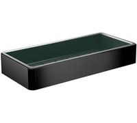 Panier éponge EMCO loft avec insert en plastique, 220 x 36 x 101 mm, noir/noir, 1 pièce.
