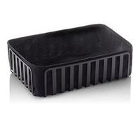 Panier fer/coton noir - 28.5 x 18.5 x 8 cm - WAS Germany Noir G
