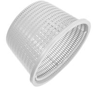 Panier filtrant de skimmer piscine ABS blanc 20 CM réutilisable | Compatible avec Hayward 2, panier de remplacement pour écumoire, protège l’équipement, pour piscine et évier