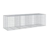 Panier gabion avec couvercle 350x100x100 cm fer galvanisé