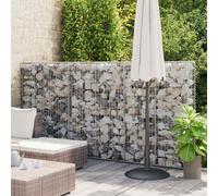 Panier gabion Clôtures modernes Barrière extérieure Structure Jardin vidaXL vida