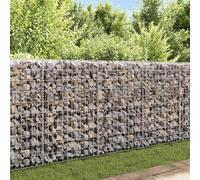 Panier Gabion Jardinière Parterre Surélevé Acier Clôture de Jardin vidaXL