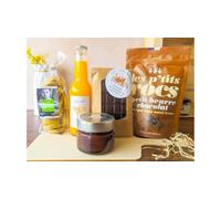 PANIER GARNI - Colis gourmand - Panier cadeau - Coffret : le panier Anti-Gaspi et ses 6 produits d'Île de France à découvrir