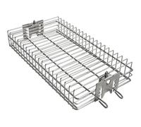 Panier grill plat acier inoxydable tournebroche 8/10/12mm