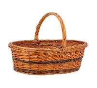 Panier Lucette en osier buff Bas