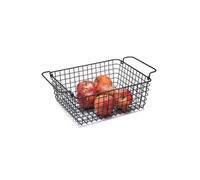 Panier Métallique GN 1/2 Noir H 12 à 16 cm