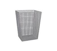 fil Proox panier ONE pure 350x280mm, acier inoxydable brossé PU-260