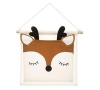 Panier Mural Cerf Enfant ""Forêt"" 42cm Multicolore