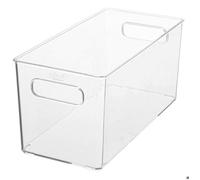 Panier plastique 15x31cm ""Selena"" transparent - 5five