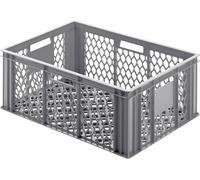 Panier plastique grillagé 49 l Alutec 05065 gris (L x l x H) 400 x 600 x 250 mm 1 pc(s)