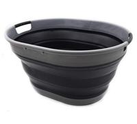 Panier pliable ovale, capacité de 19,5 litres