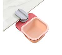 Panier portable escamotable rotatif avec clip pour économiser de l'argent | Corbeille à poussière de bureau pour cuisine, salon, chambre, salle de bain, étagère, maison rustique, dortoir, appartement