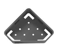 Panier porte-éponge de cuisine - Support de rangement pour évier antirouille - Accessoire de nettoyage mural adhésif - Plateau de rangement de vidange de comptoir | Cadre en métal durable résistant au