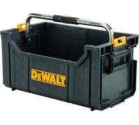 DeWalt DWST1-75654 Boîte à Outils Mobile TOUGHSYSTEM - 325 x 555 x 277 mm - Grand Espace de Rangement - Plastique Haute Qualité - Robuste - Poignées Latérales et supérieure - Charge max 20 kg Multicolore