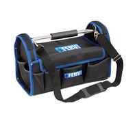 Panier porte outils en tissu Fervi 0390 avec base solide et bandoullière