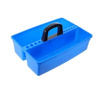 Panier Porte-Tubes et Flacons de Laboratoire en Plastique Bleu Robuste | Compartiments Séparés, Poignée Solide, Support Intégré, Organisation Pratique sur Pailloir Classe