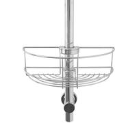 Panier pour barre de douche 1 niveau Croydex chromé