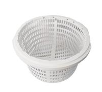 Panier pour écumoire de piscine - Panier rond Ø 19 cm | Panier de rechange pour skimmer standard | Préfiltre de piscine | Tamis de piscine et insectes et saleté pour piscines souterraines et hors sol