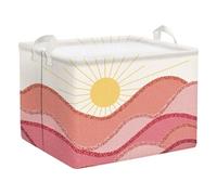 Panier Rectangulaire Bohème Pliable 36L