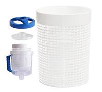 Panier récupérateur de feuilles de piscine - Grand récipient pour récupérateur de feuilles - Réservoir en maille comme filtre à vide - Pour la maison, l'hôtel, le jardin et les fêtes à la piscine