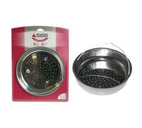 Panier rigide inox 8L - SEB - Compatible cuiseurs vapeur 321600, 326800, 410509, OPTIMA, SENSOR