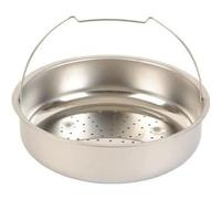 Seb Panier inox, Diamètre 23.5 cm, Rigide, Perforé, Pour cocotte-minute 8L/10 L et +, Livré sans support, Autocuiseur, Accessoire officiel 792654
