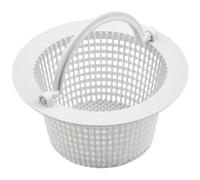 Panier Rond pour Skimmer de Piscine Hors Sol - Diam 16 cm - Blanc Label