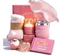 Panier rose d'Halloween Boo pour femme, cadeau d'anniversaire de | Masque pour les yeux en forme de cœur fait à la main - Cadeau d'Halloween pour femme, épouse, fille, petite amie, mère, sœur