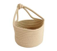 Panier Suspendu à Porte pour Chambre D'garçon et Filles, Beige, Tissu | Rangement et Stable Résistant, L'usure Organise Jouets et Petits, Objets Usage Maison et Aire