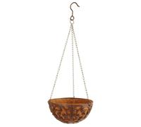 Panier suspendu avec insert en noix de coco 25 cm
