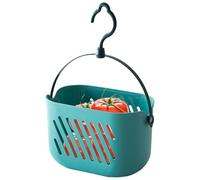 Panier Suspendu - Mur Monté Douche Toilette Panier Organisateur | Lavabo Rangement Douche Support Salle Bain, Sur Toilette Stockage Étagère Organisateur Shampoing Nettoyant Visage