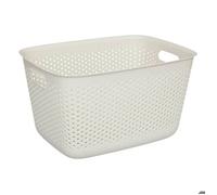 Panier ""Tila"" 17L gris en plastique - 5 five simply smart