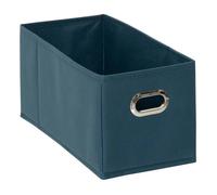 5five - Panier tissu Mix n Modul 15x31 cm Bleu pétrole