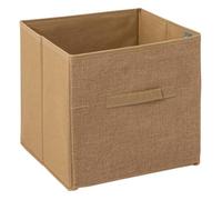 Panier toile de jute 31x31cm ""Mix N' Modul"" - 5 five simply smart