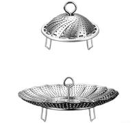 Panier Vapeur 304 Pliable Cuisine Panier Vapeur 304 Pliable | Acier 304 , résistance rouille, usage prolongé, nettoyage pour facile, lavable lave-vaisselle