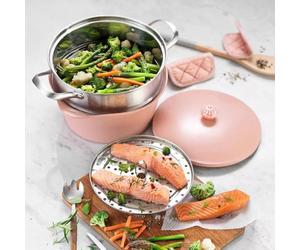 Panier Vapeur Couscoussier Inox pour L´incroyable Cocotte Cookut 28 cm