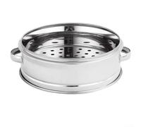 Panier vapeur en acier inoxydable pour casseroles, plateau vapeur en métal 304 de limentaire pour légumes, riz, fruits de mer et aliments pour bébés, insert de cuiseur vapeur à plusieurs
