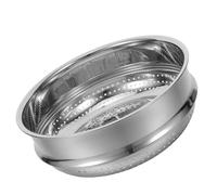 Panier Vapeur en Acier Inoxydable pour Riz et Petits Pains | Sépare le Bouillon de Riz, Rinçage Facile, Cuisson Saine à Domicile, Insert Pratique pour Cuiseur Vapeur