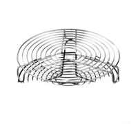 Panier vapeur en métal pour autocuiseur - Support extensible pour cuisson à la vapeur de légumes - Ustensile de cuisine pour riz et œufs 18 cm (26 cm)