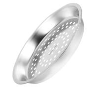Panier Vapeur Inox 28cm pour Casserole, Raviolis et Légumes | Acier Épaissi et Profond, Grille Perforée pour Cuisson Homogène, Usage Polyvalent Wok, Œufs, Fruits de Mer et Préparation